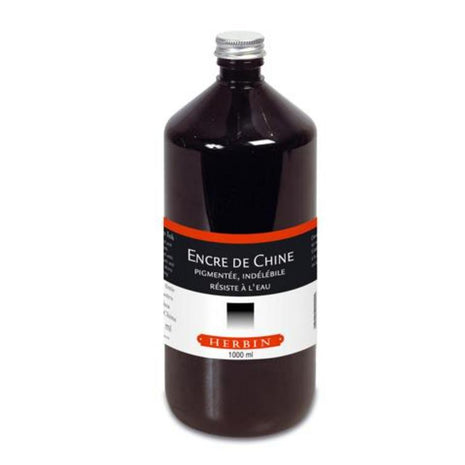 Ref: 835: Herbin Indian ink, in 1 liter bottle