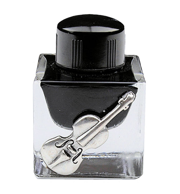 ref: 1561-2: Encrier Cube "Violon"