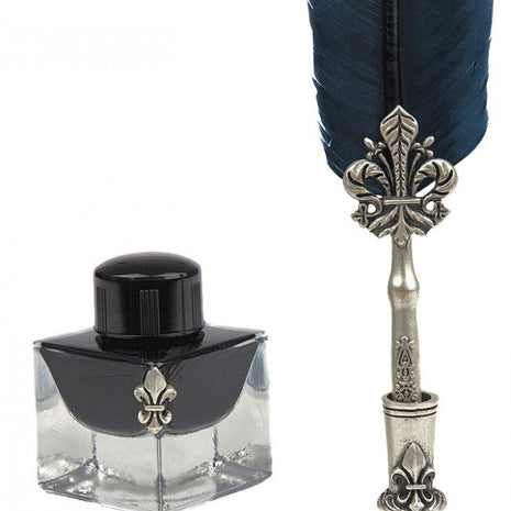 Ref: 0000453-2 Coffret " Fleur de Lys, cire et sceau à cacheter "