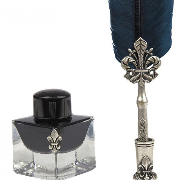 0000453-2 Coffret " Fleur de Lys, cire et sceau à cacheter "