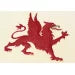 Ref: 0002971-2: "Griffin" Card and Envelope Set