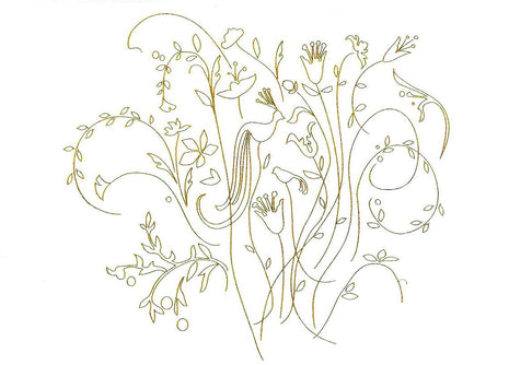 Ref: 0002971-1: "Garden of Eden" Card and Envelope Set 