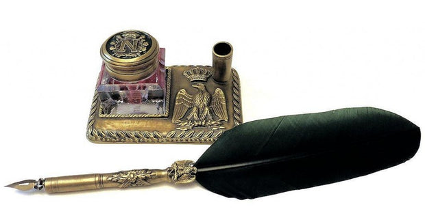 0006274 Ensemble " Empire " et plume d'oie