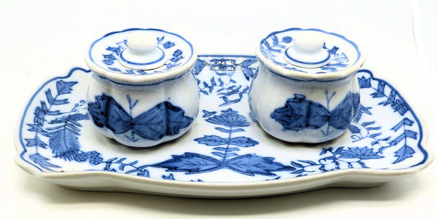ref: 0014125-1: Ensemble d'Encriers en Porcelaine