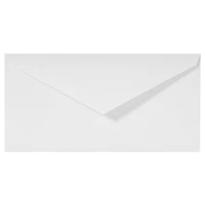 Ref: 1602-2 Enveloppe Blanche "Vergé de France" Lalo, Format DL.