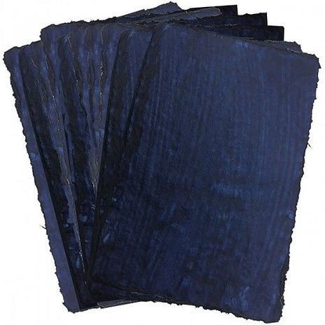 Ref: 118: Feuille de Papier" Indigo",  24 x 36 cm