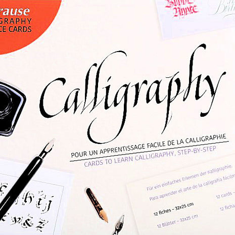 Ref: 582-1-1: Feuilles d'apprentissage "Calligraphie"