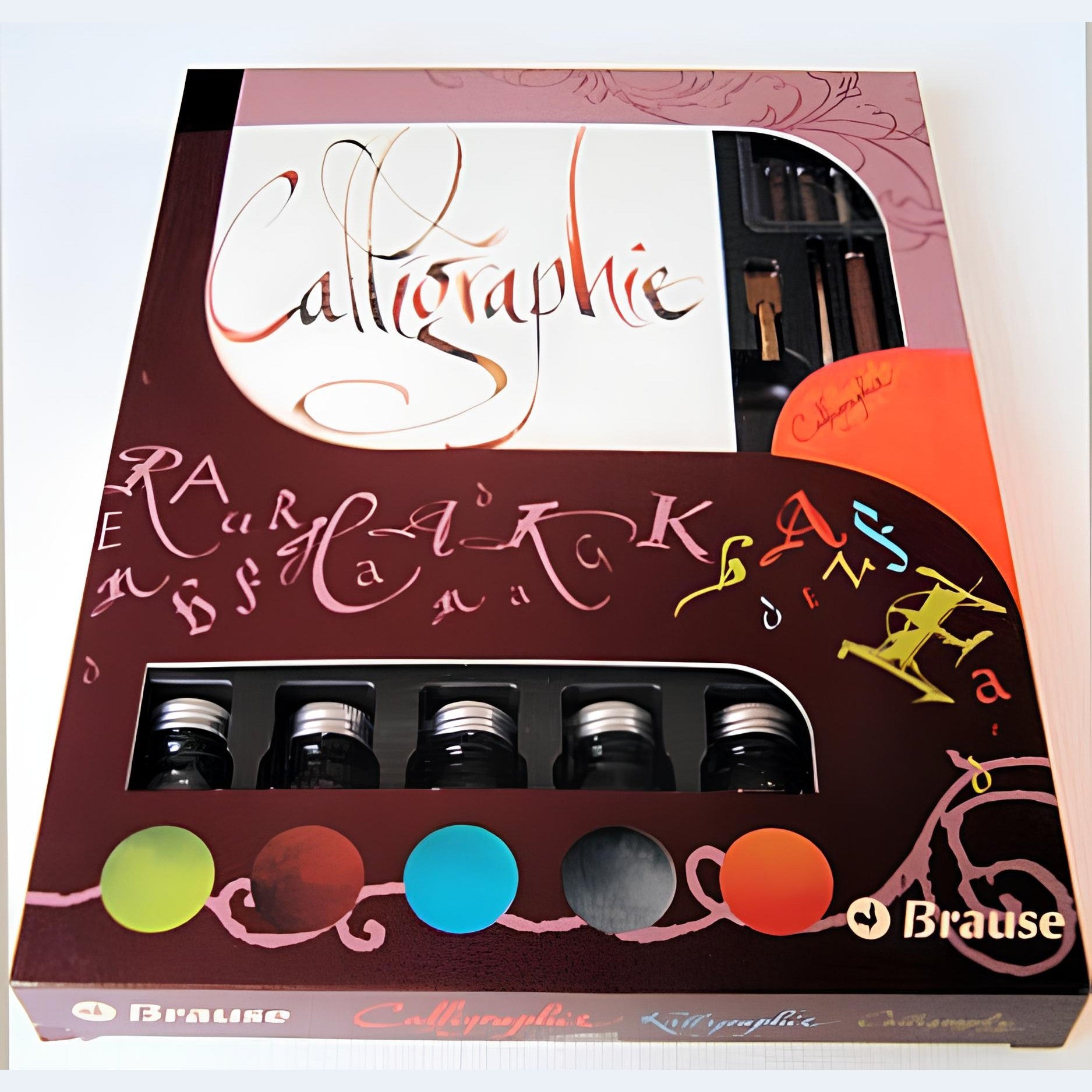 Ref : 582 Grand coffret de Calligraphie