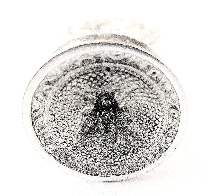 Ref: 0006190 Handmade tin seal 