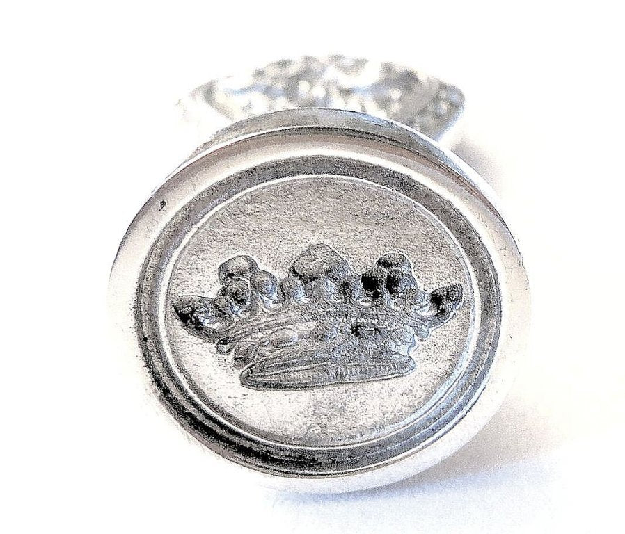 Ref: 0006242 Sceau artisanal en étain 