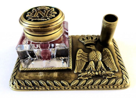 Ref: 0006274 Ensemble " Empire " et plume d'oie