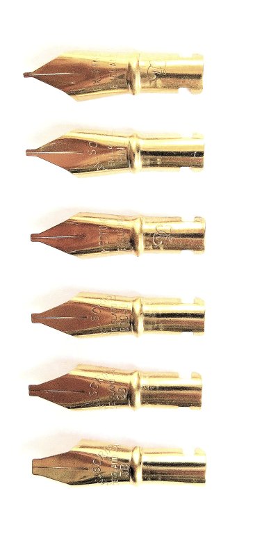 Ref: 744: Leonardt Italic Nib 