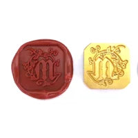 ref: 683-2: Pastille de Sceau " Gothique enluminé "