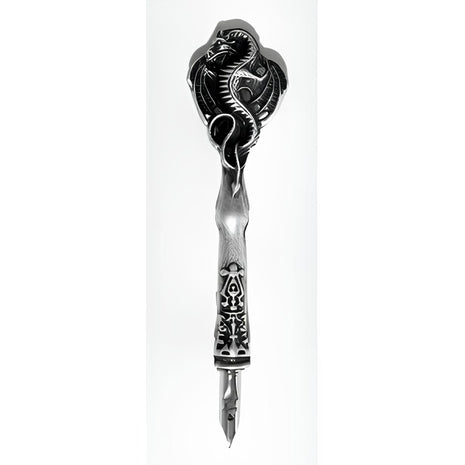 Ref: 0001748-2 Parement " Dragon" pour plume d'oie, d'autruche