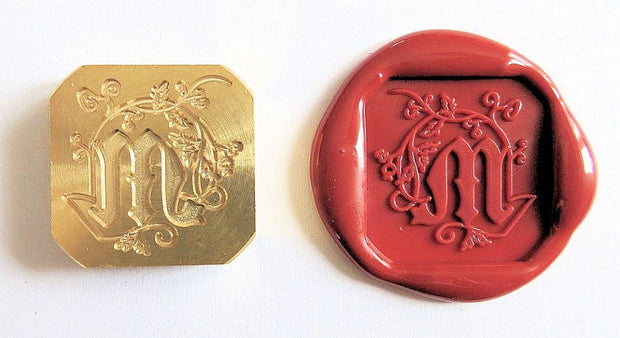 ref: 683-2: Pastille de Sceau " Gothique enluminé "