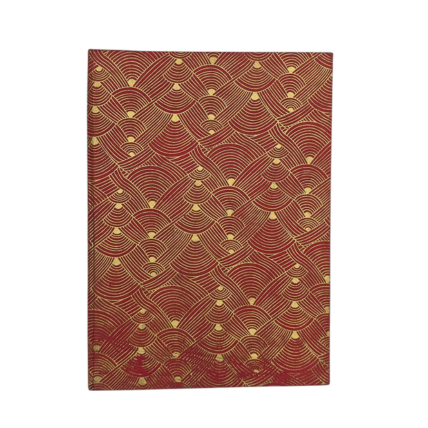 1454-1 Carnet-Eventail artisanal Tosca "Chanel"