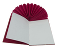 1454-1 Carnet-Eventail artisanal Tosca 