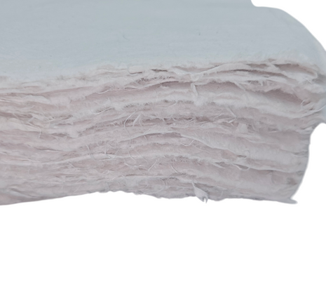 Ref : 1436 "Liasse" de Papier Coton Blanc 18X24