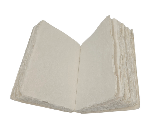 ref: 1436-10 "Liasse" de Papier Coton Blanc, Format Medium 12x18