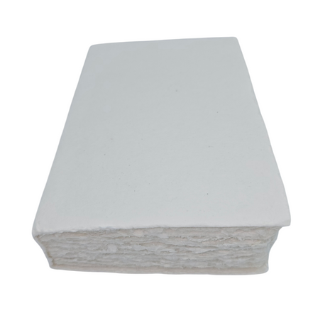 Ref: 1436-10 "Liasse" de Papier Coton Blanc, Format Medium 12x18