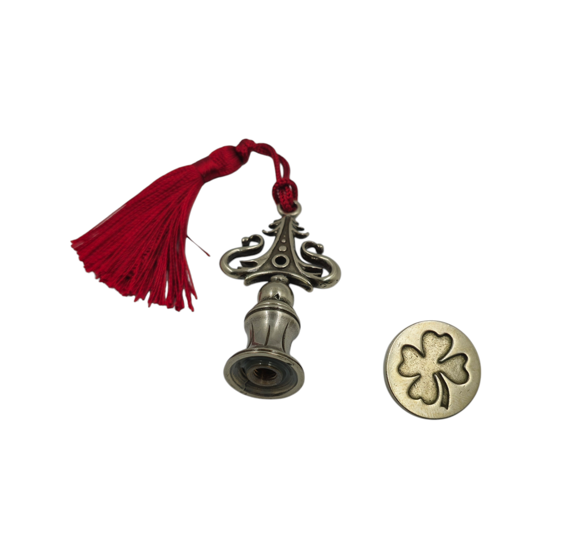 Ref: 001142-5 Manche de sceau ouvragé pour pastilles en Bronze