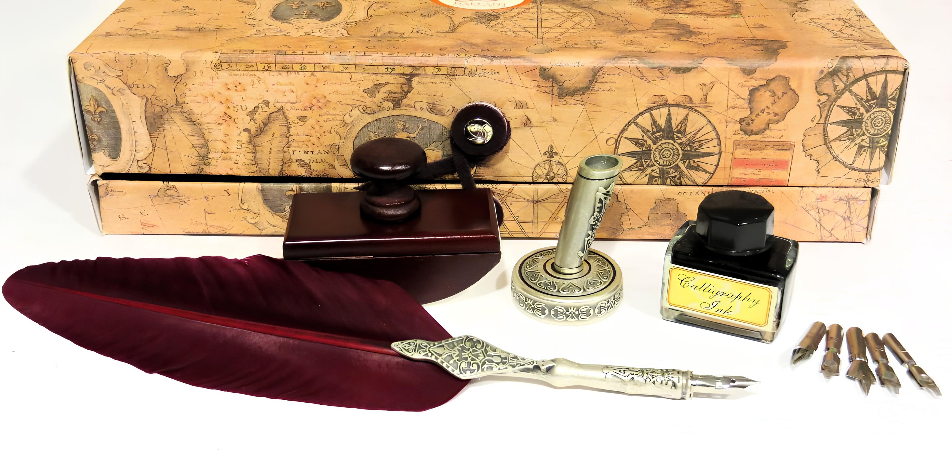 Ref: 1862 “Goose Quill and Blotting Pad” Box Set 