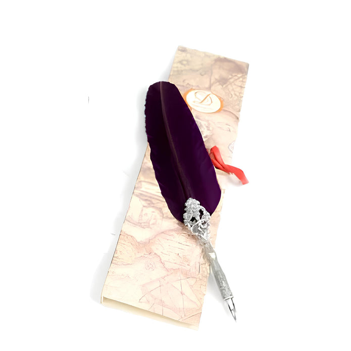 0003630 Pochette " Plume d'oie Angelot "