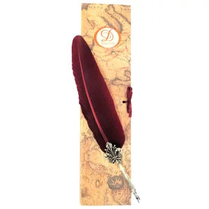 0001252-1 Pochette " Plume d'oie Lys"
