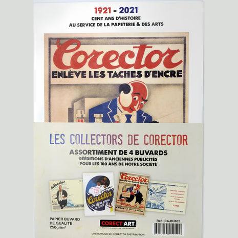 Ref: 0003945 Assortment of "Corector" collector's blotting papers, Series 1 