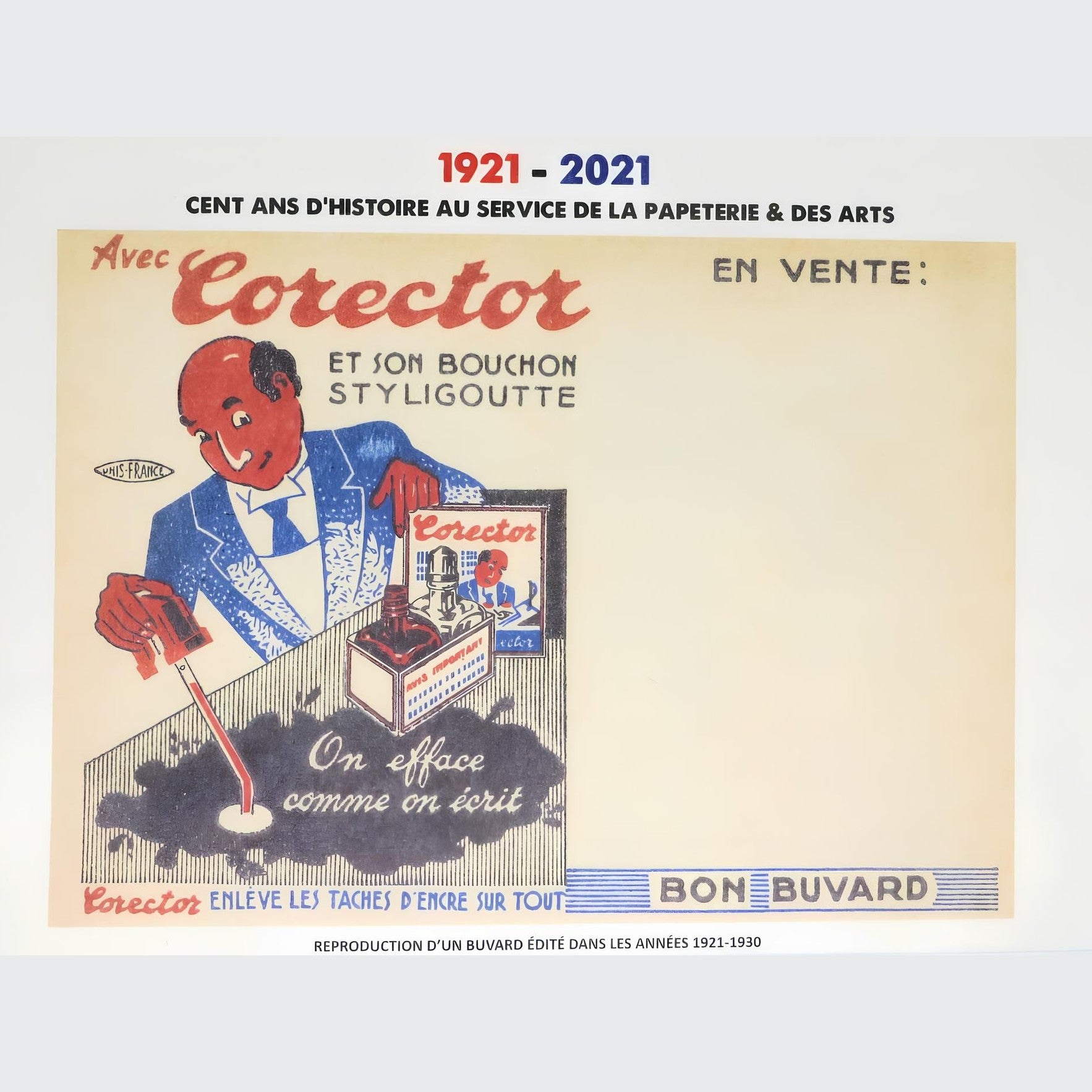 Ref: 0003945-1 Assortiment de buvards de collection 