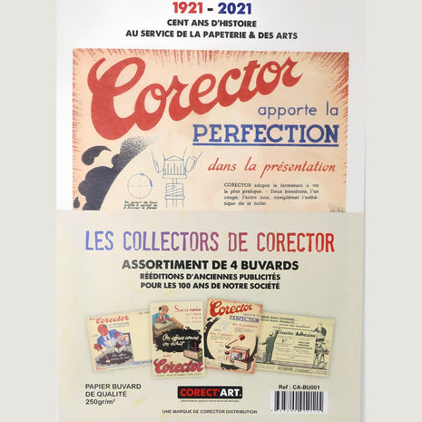 Ref: 0003945-1 Assortment of "Corector" collector's blotting papers, Series 2 