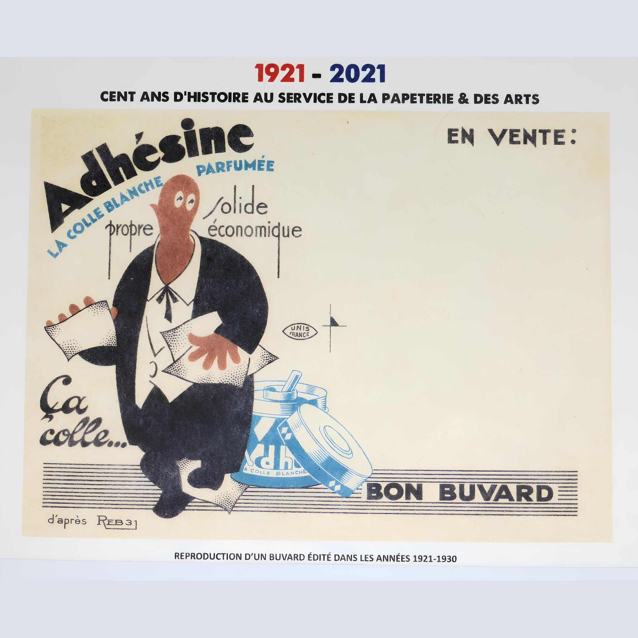 Ref: 0003945 Assortiment de buvards de collection 