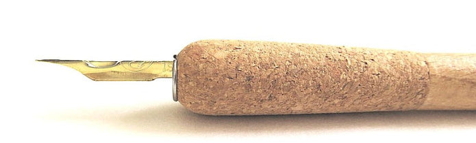 ref: 772: Porte-plume avec un embout de liège