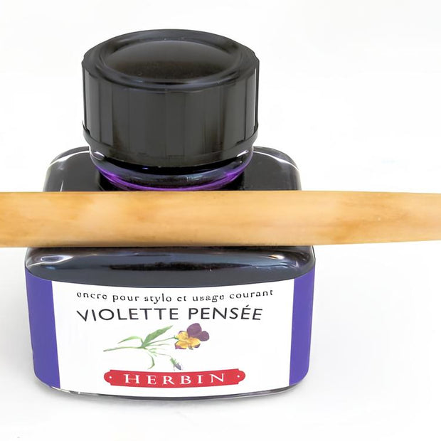 ref: 1239 Coffret-Plumier "La Perle des Encres", encre Violette Pensée
