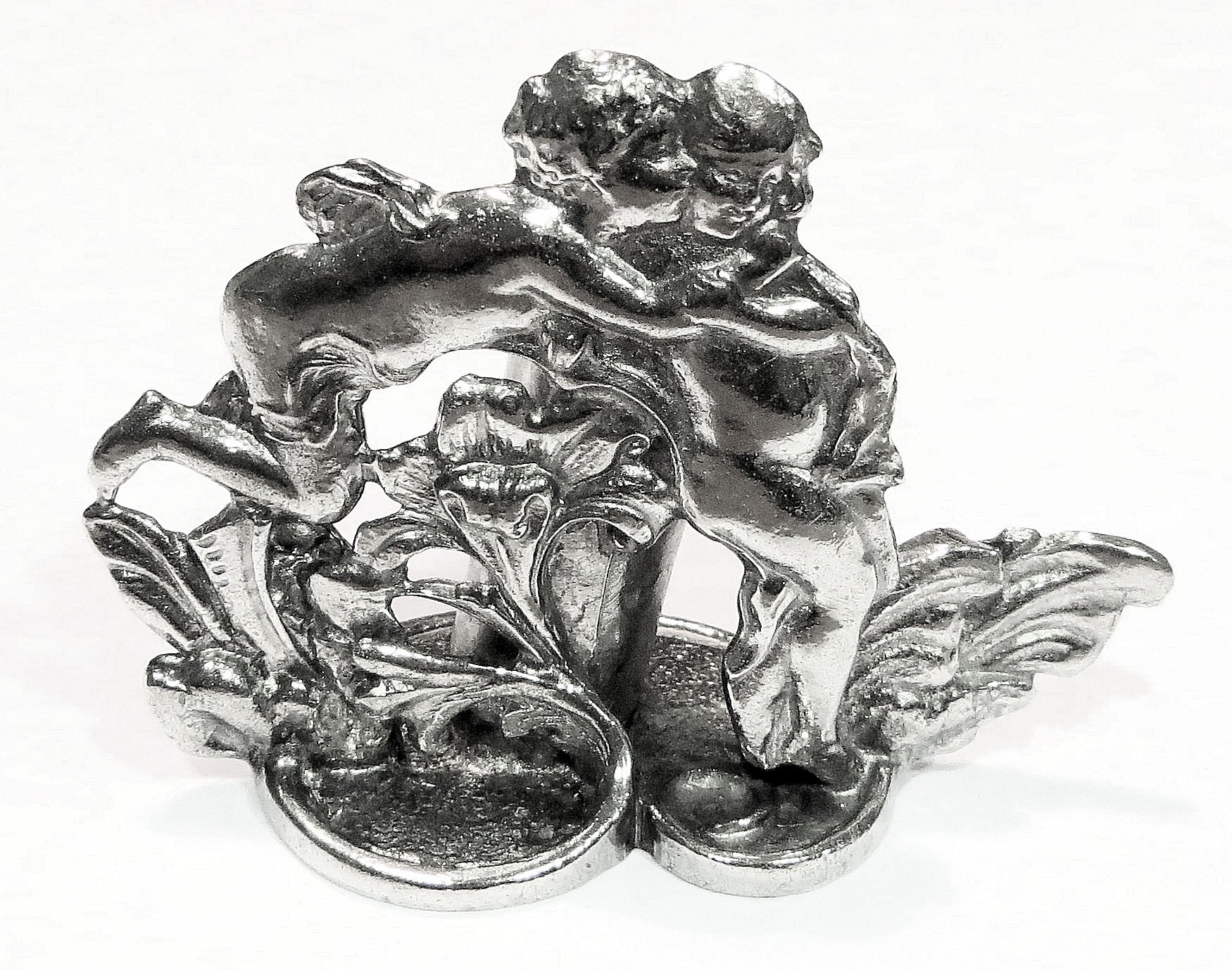 Ref: 0006321_1: Pewter pen rest 