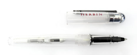 Ref: 0002268-3 Roller Herbin transparent à pompe sous blister