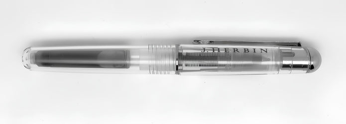 Ink Pin Ref Ref: 0002268-4 Herbin transparent rollerball pen with ink cartridge ...