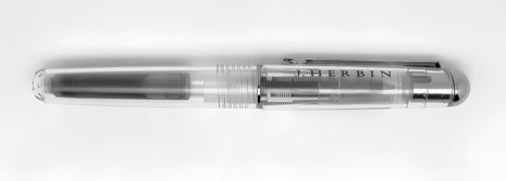 Ref: 0002268-4 Roller Herbin transparent avec une cartouche d'encre