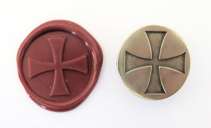 ref: 0009930-6: Sceau "Croix des Templiers"