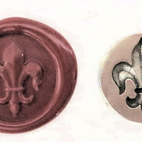 Ref: 0009930-38 : Sceau "Fleur de Lys" classique