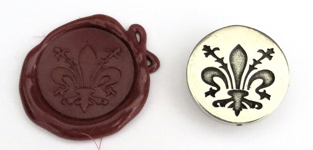 ref: 0009930-29: Sceau "Fleur de Lys"