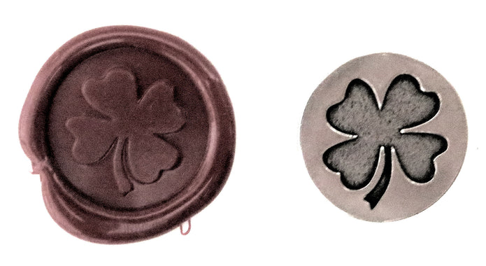 ref: 0006257: Sceau "Trèfle à quatre feuilles"