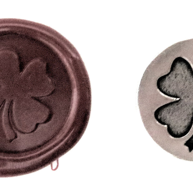 ref: 0006257: Sceau "Trèfle à quatre feuilles"
