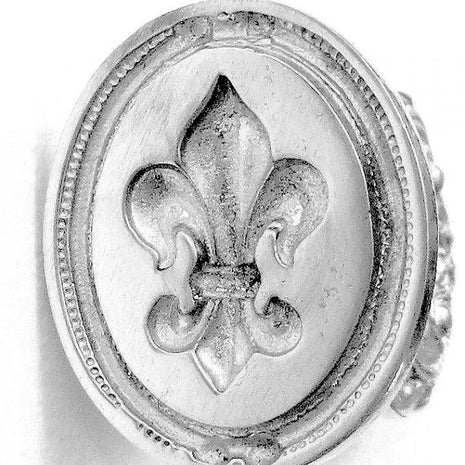 Ref: 0000453-2 "Fleur de Lys, wax and sealing stamp" box set