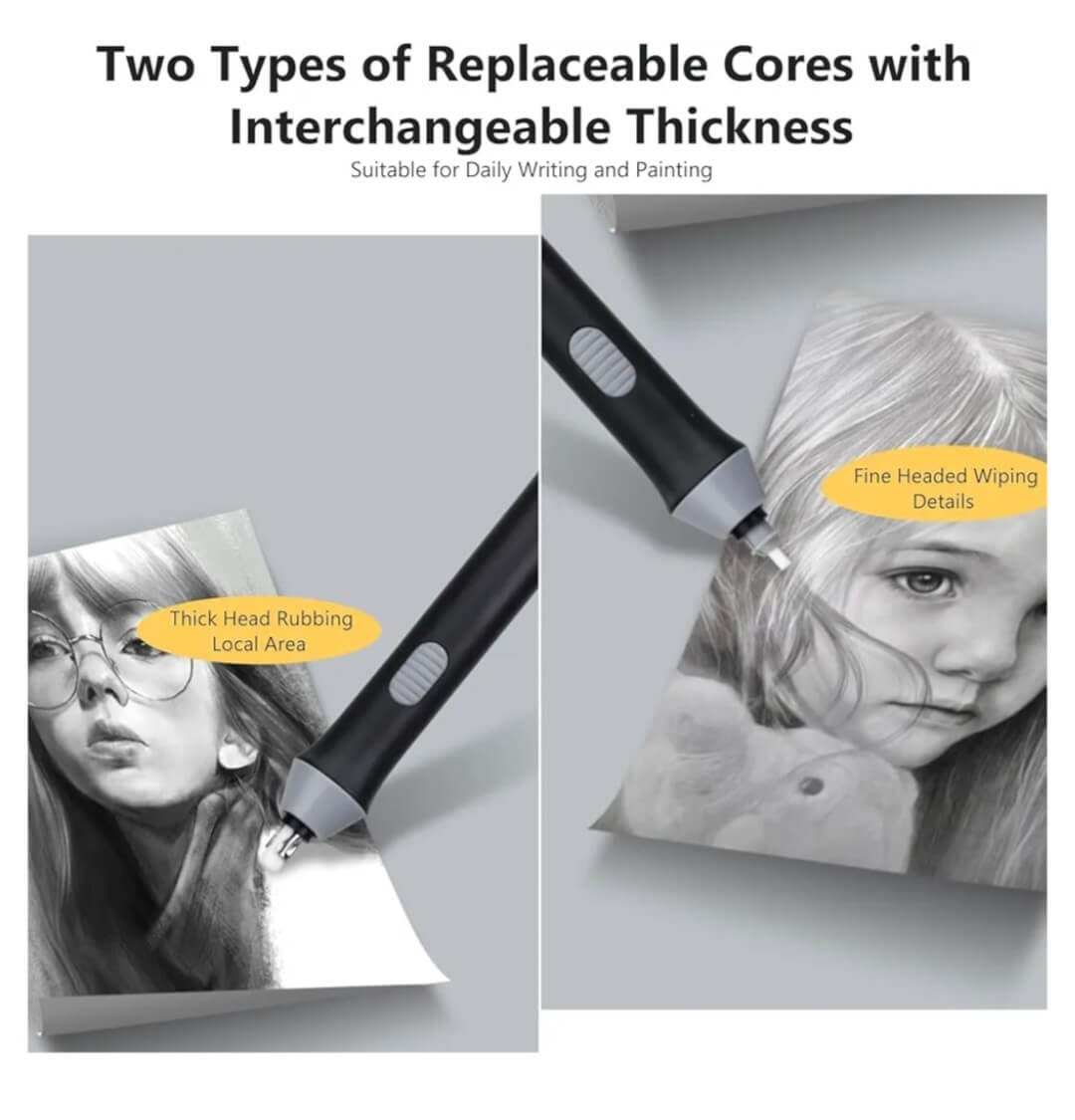 Ref: 0006640 Battery-operated electric eraser 
