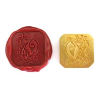 ref: 683-2: Pastille de Sceau " Gothique enluminé "