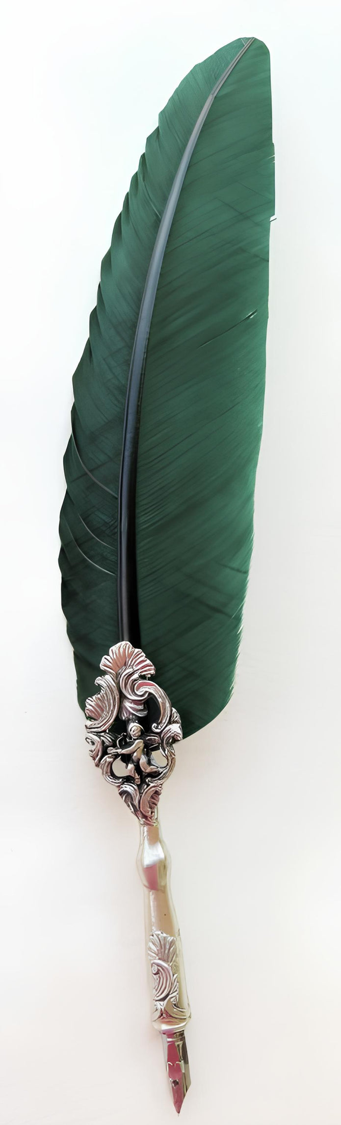 0003630 Pochette " Plume d'oie Angelot "
