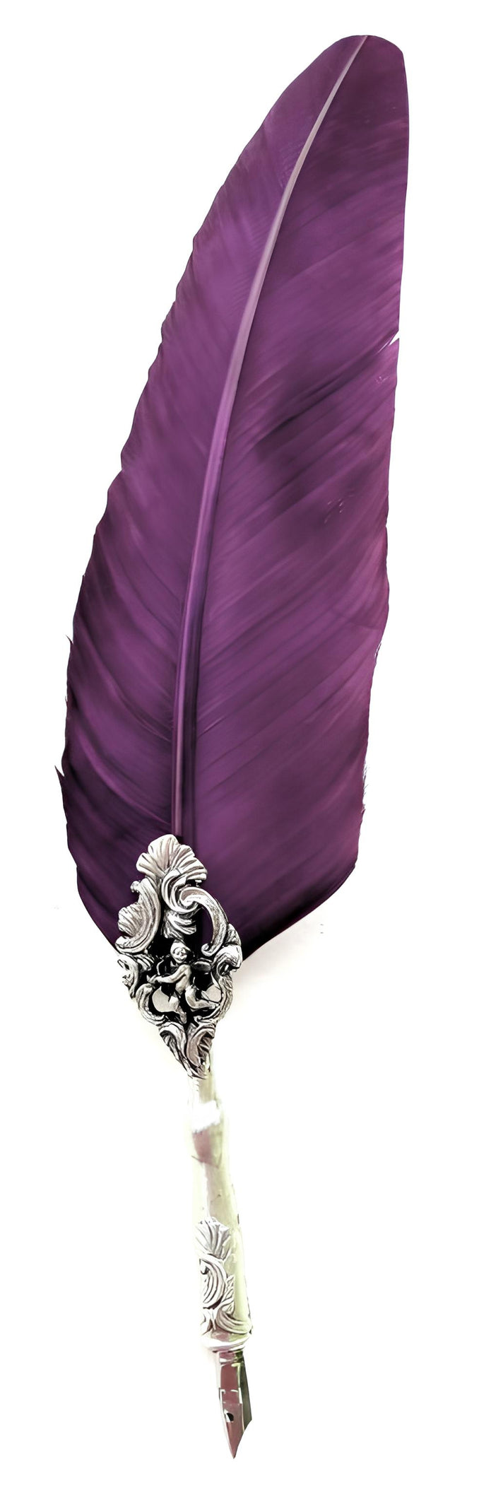 0003630 Pochette " Plume d'oie Angelot "