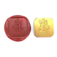 ref: 683-2: Pastille de Sceau " Gothique enluminé "